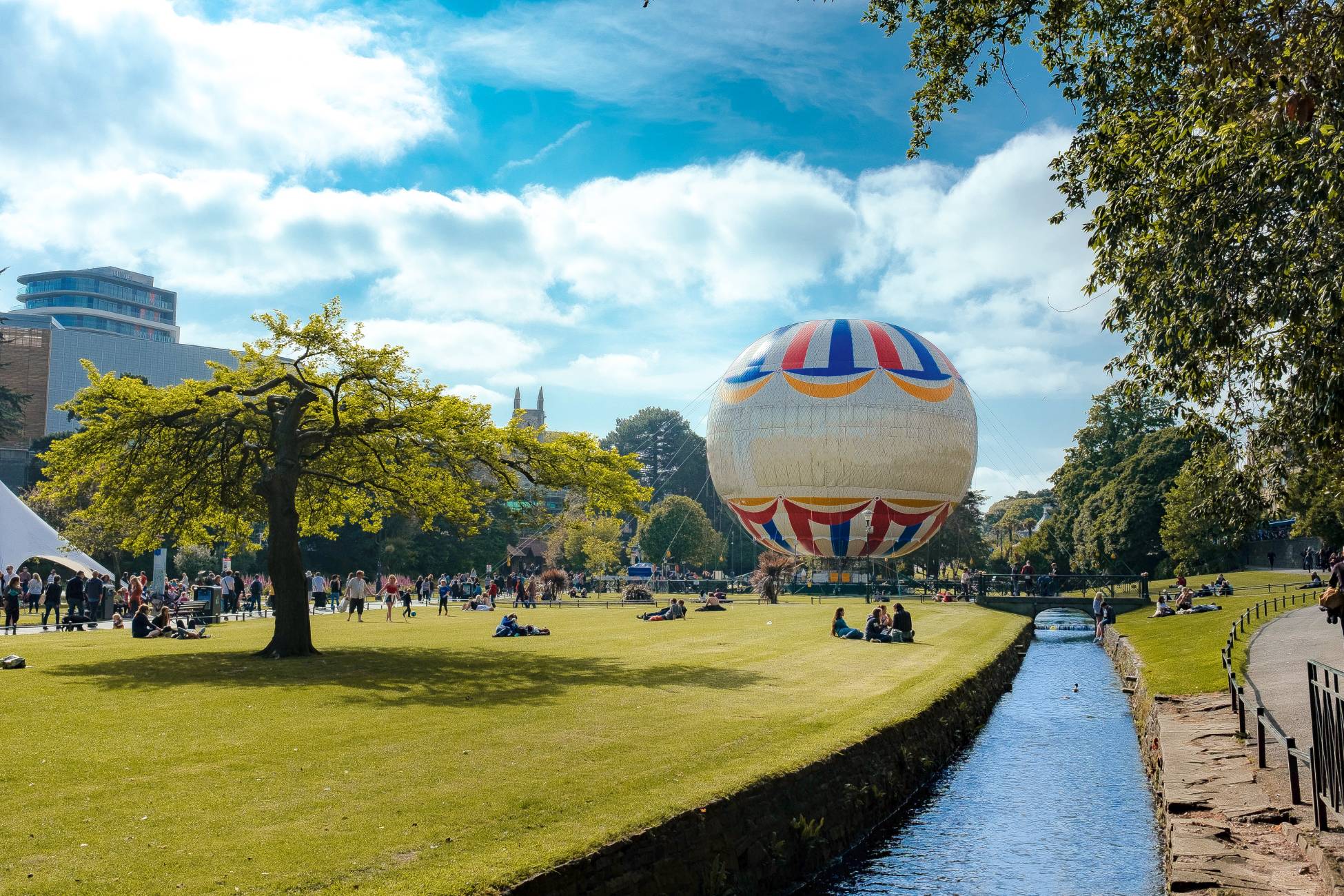 Ballon in Bournemouth centre